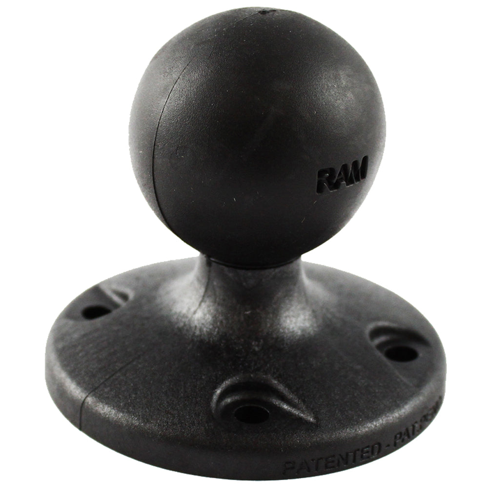 RAM Mount 25 Composite Round Base wAMPS Hole Pattern  15 Ball