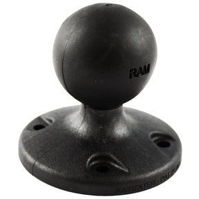 RAM Mount 25 Composite Round Base wAMPS Hole Pattern  15 Ball