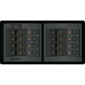 Blue Sea 1225 12V DC 8 Position  Horizontal