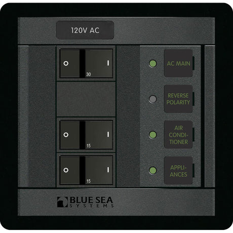 Blue Sea 1214 120V AC Main  2 Positions
