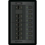 Blue Sea 1202 120V AC Main  6 Positions  Vertical