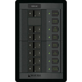 Blue Sea 1202 120V AC Main  6 Positions  Vertical