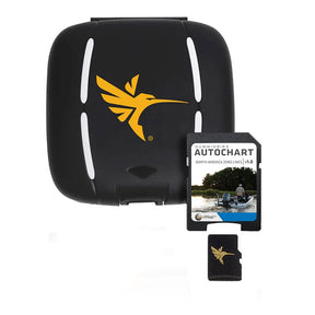 Humminbird AutoChart Zero Lines Map Card