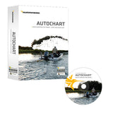 Humminbird Autochart DVD PC Mapping Software wZero Lines Map Card