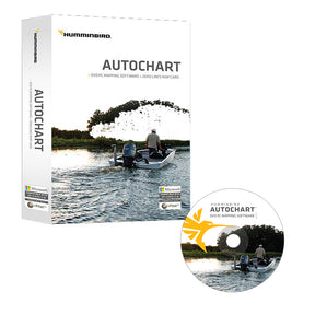 Humminbird Autochart DVD PC Mapping Software wZero Lines Map Card