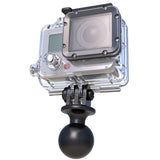 RAM Mount 1 Ball Mount wCustom GoPro Hero Adapter