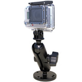RAM Mount 1 Ball Mount wCustom GoPro Hero Adapter