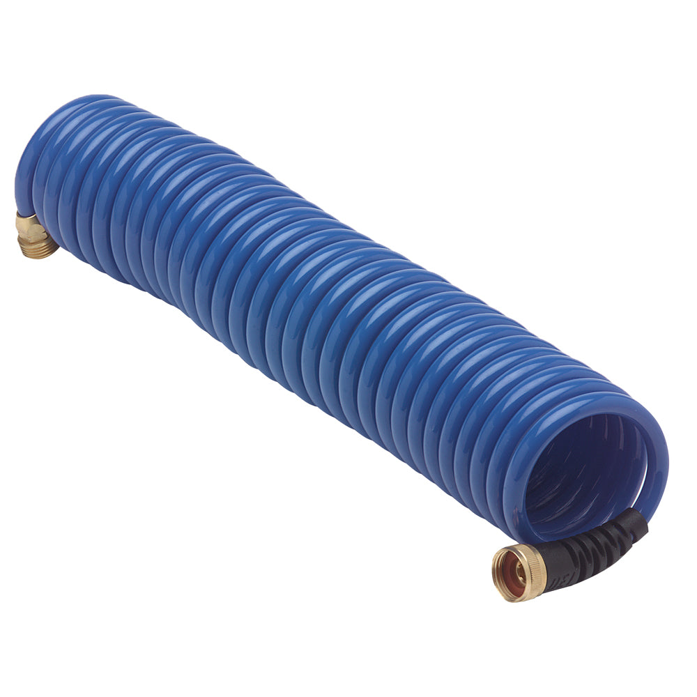 HoseCoil Blue Hose wFlex Relief  25