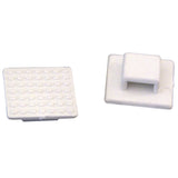 Weld Mount AT3 Small White Nylon Tie Mount  Qty 500