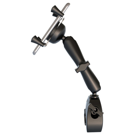 RAM Mount Universal ToughClaw Base wLong Double Socket Arm  Universal XGrip CelliPhone Cradle