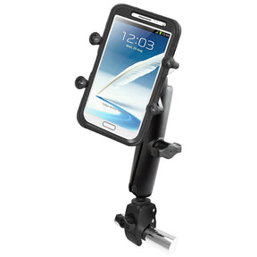 RAM Mount ToughClaw Base wLong Double Socket Arm  Universal XGrip IV fLarge PhonePhablet Cradle