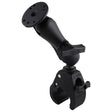 RAM Mount Medium ToughClaw Base wDouble Socket Arm  15 Round Base Adapter