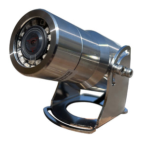 Iris 316 Stainless Steel Marine Camera   TVL  Wide Angle  Reversible  Nitrogen Purged  Infrared