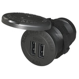 Blue Sea 1045 1224V Dual USB Charger  118 Socket Mount