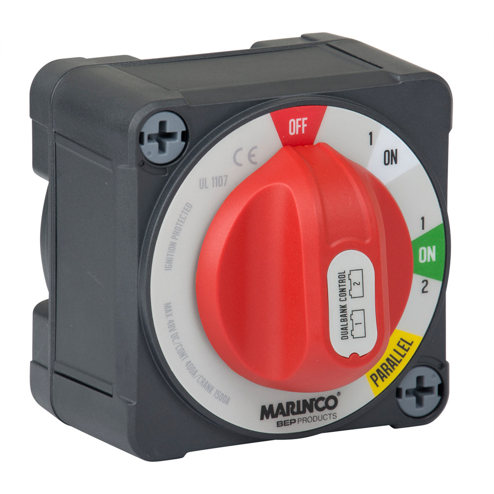 BEP Pro Installer 400a EZMount Dual Bank Control Battery Switch  MC10