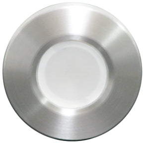 Lumitec Orbit Spectrum Flush Mount Down Light  Brushed Housing  White Dimming  RedBlue NonDimming