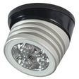 Lumitec Zephyr LED SpreaderDeck Light Brushed Black Base  White NonDimming