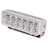 Lumitec Maxillume h60  Trunnion Mount Flood Light  White Dimming  White Housing