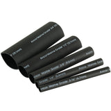 Ancor Adhesive Lined Heat Shrink Tubing Kit  8Pack 3 20 to 20 AWG Black