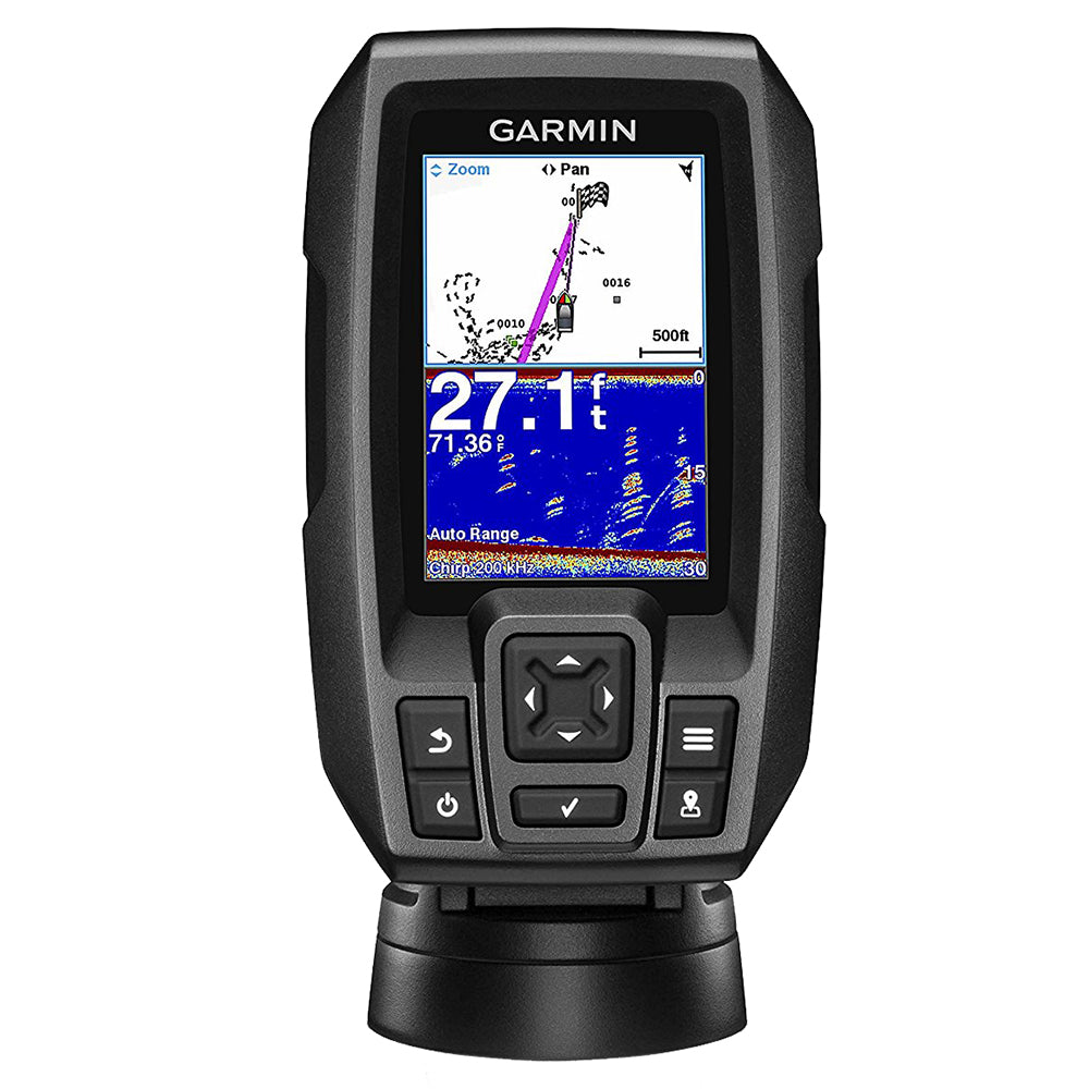 Garmin STRIKER 4 FishFinder w4Pin 77200kHz TM Transducer