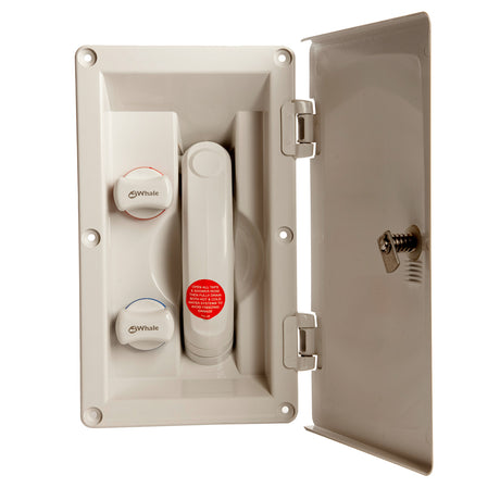 Whale Swim N Rinse Transom Shower Hot  Cold Mixer wCover