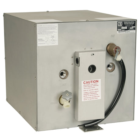 Whale Seaward 11 Gallon Hot Water Heater wRear Heat Exchanger  Galvanized Steel  120V  1500W