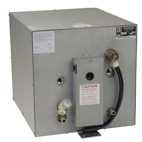 Whale Seaward 11 Gallon Hot Water Heater wFront Heat Exchanger  Galvanized Steel  120V  1500W