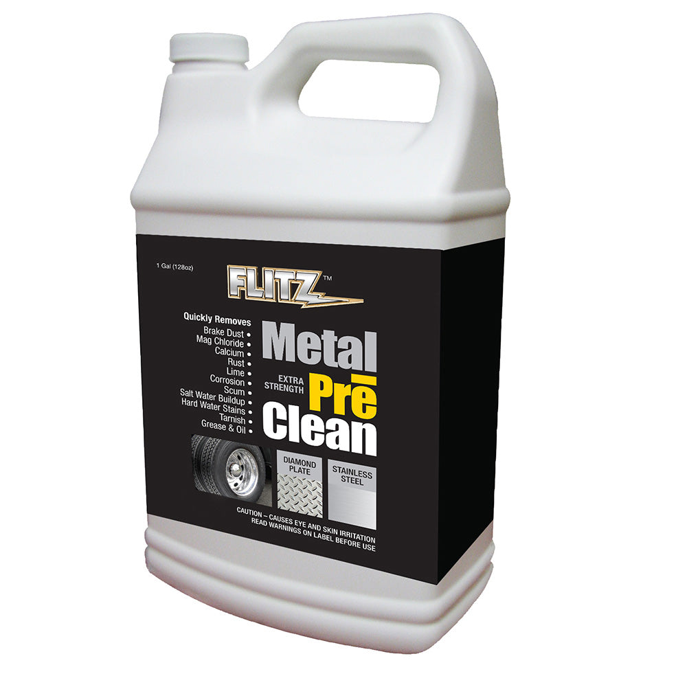 Flitz Metal PreClean  All Metals Including Stainless Steel  Gallon Refill