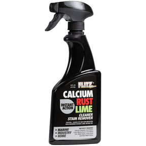 Flitz Instant Calcium Rust  Lime Remover  16oz Spray Bottle