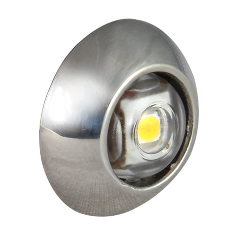 Lumitec Exuma Courtesy Light  Polished Stainless Housing  White Light