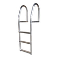 Dock Edge Fixed Eco  Weld Free Aluminum 3Step Dock Ladder