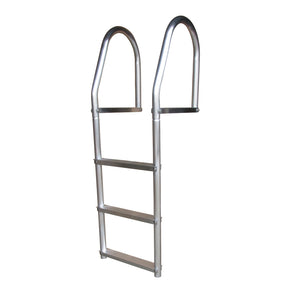 Dock Edge Fixed Eco  Weld Free Aluminum 3Step Dock Ladder