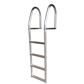 Dock Edge Fixed Eco  Weld Free Aluminum 4Step Dock Ladder