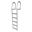 Dock Edge Fixed Eco  Weld Free Aluminum 5Step Dock Ladder