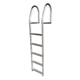 Dock Edge Fixed Eco  Weld Free Aluminum 5Step Dock Ladder