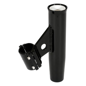 Lees ClampOn Rod Holder  Black Aluminum  Vertical Mount  Fits 1050 OD Pipe
