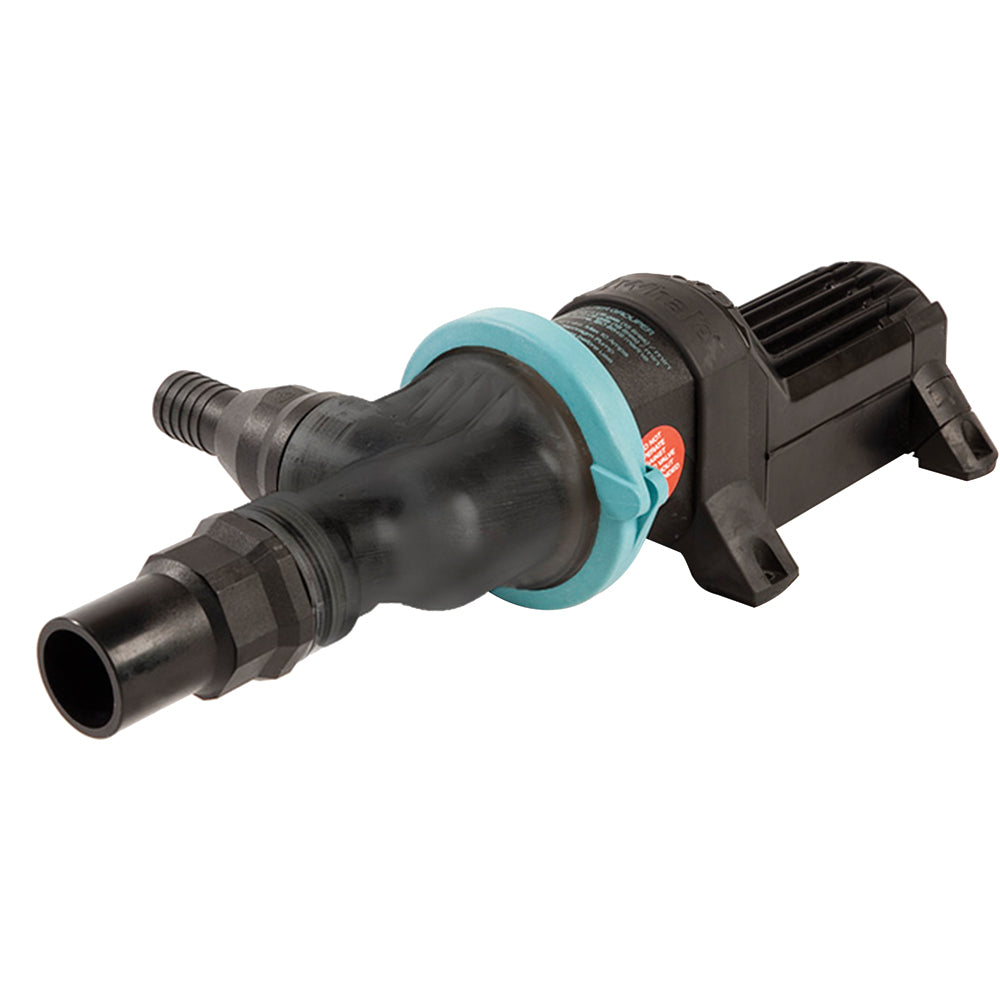 Whale Gulper Grouper Mk3 FishboxWaste Pump w90 Degree Ports  24V