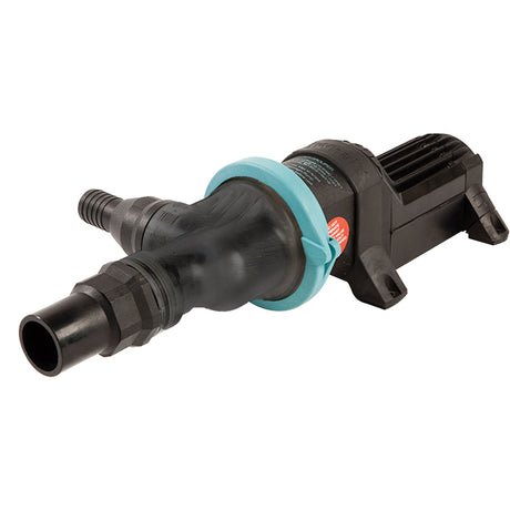 Whale Gulper Grouper Mk3 FishboxWaste Pump w90 Degree Ports  24V