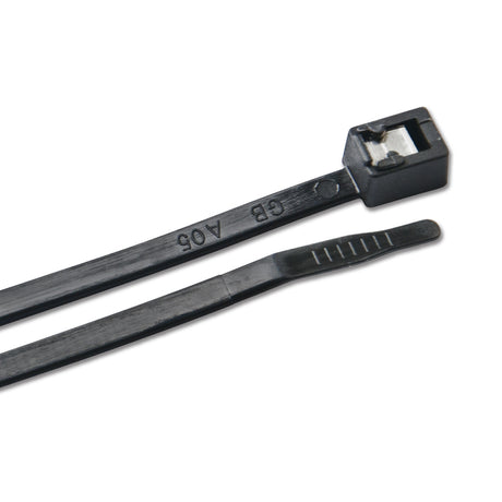 Ancor 8 UV Black Self Cutting Cable Zip Ties  500Pack