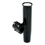 Lees ClampOn Rod Holder  Black Aluminum  Horizontal Mount  Fits 1660 OD Pipe