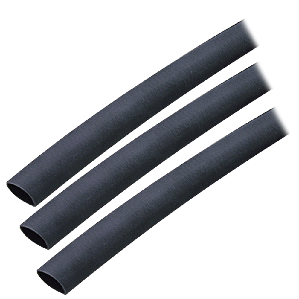 Ancor Adhesive Lined Heat Shrink Tubing ALT  38 x 3  3Pack  Black