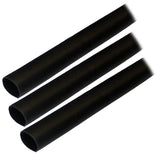 Ancor Adhesive Lined Heat Shrink Tubing ALT  12 x 3  3Pack  Black