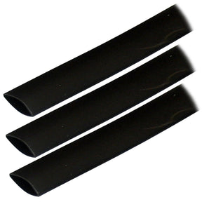 Ancor Adhesive Lined Heat Shrink Tubing ALT  34 x 3  3Pack  Black