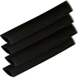 Ancor Adhesive Lined Heat Shrink Tubing ALT  34 x 12  4Pack  Black