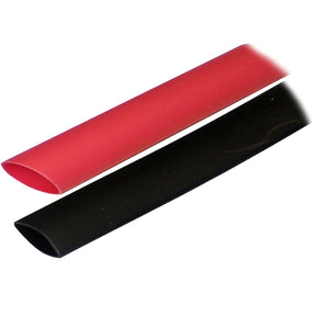 Ancor Adhesive Lined Heat Shrink Tubing ALT  34 x 3  2Pack  BlackRed