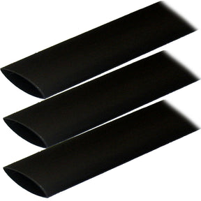 Ancor Adhesive Lined Heat Shrink Tubing ALT  1 x 3  3Pack  Black