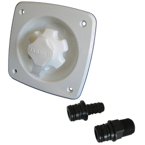 Jabsco Water Pressure Regulator  Flush Mount  White