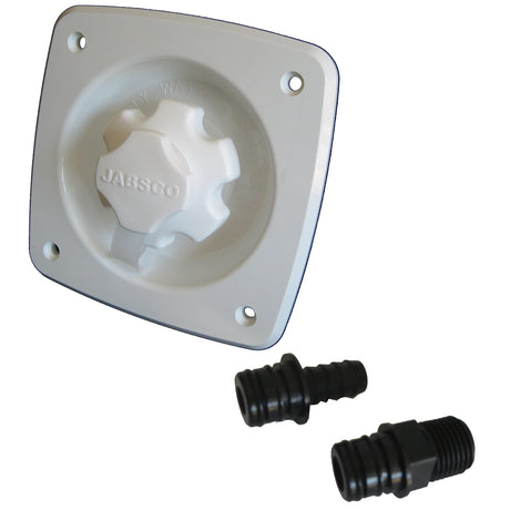 Jabsco Water Pressure Regulator  Flush Mount  White