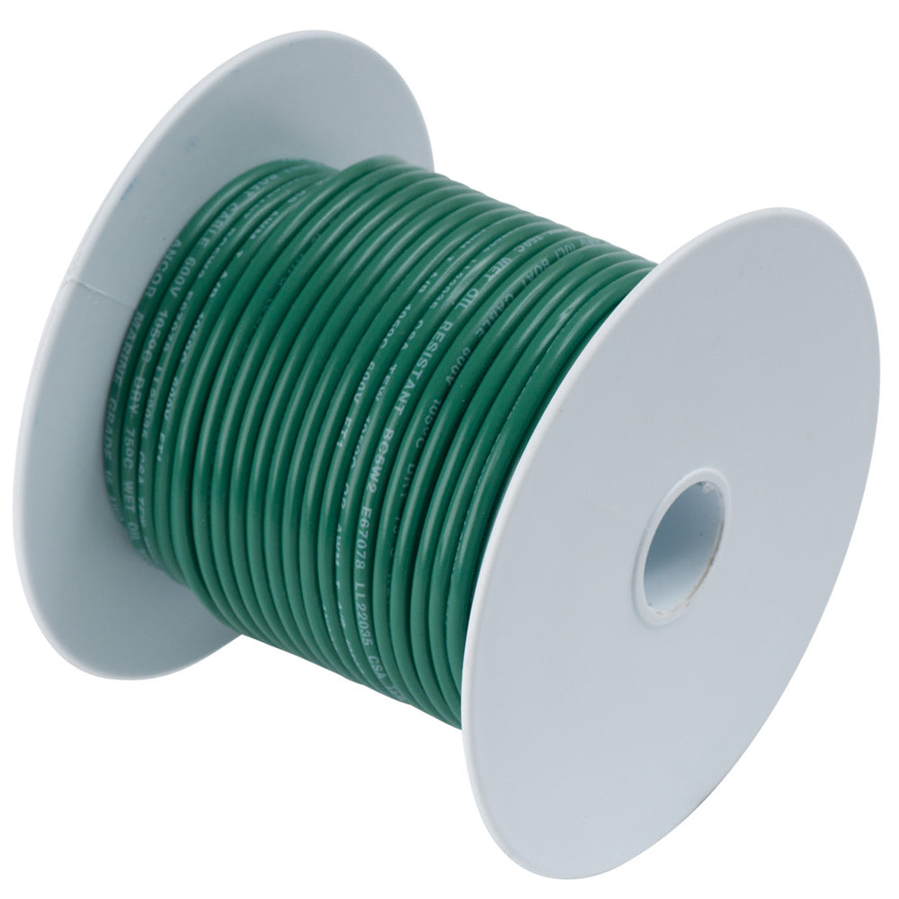 Ancor Green 16 AWG Tinned Copper Wire  100