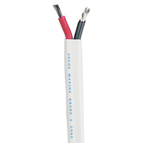 Ancor Standard Duplex Cable  Flat 142 AWG  2 x 2mm RedBlack  500